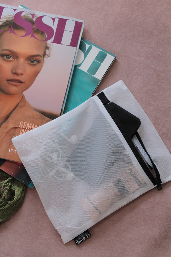How to re-use your LÉ BUNS sustainable wash bag